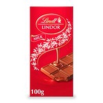 Lindt Lindor Milk Chocolate Bar (100 g)